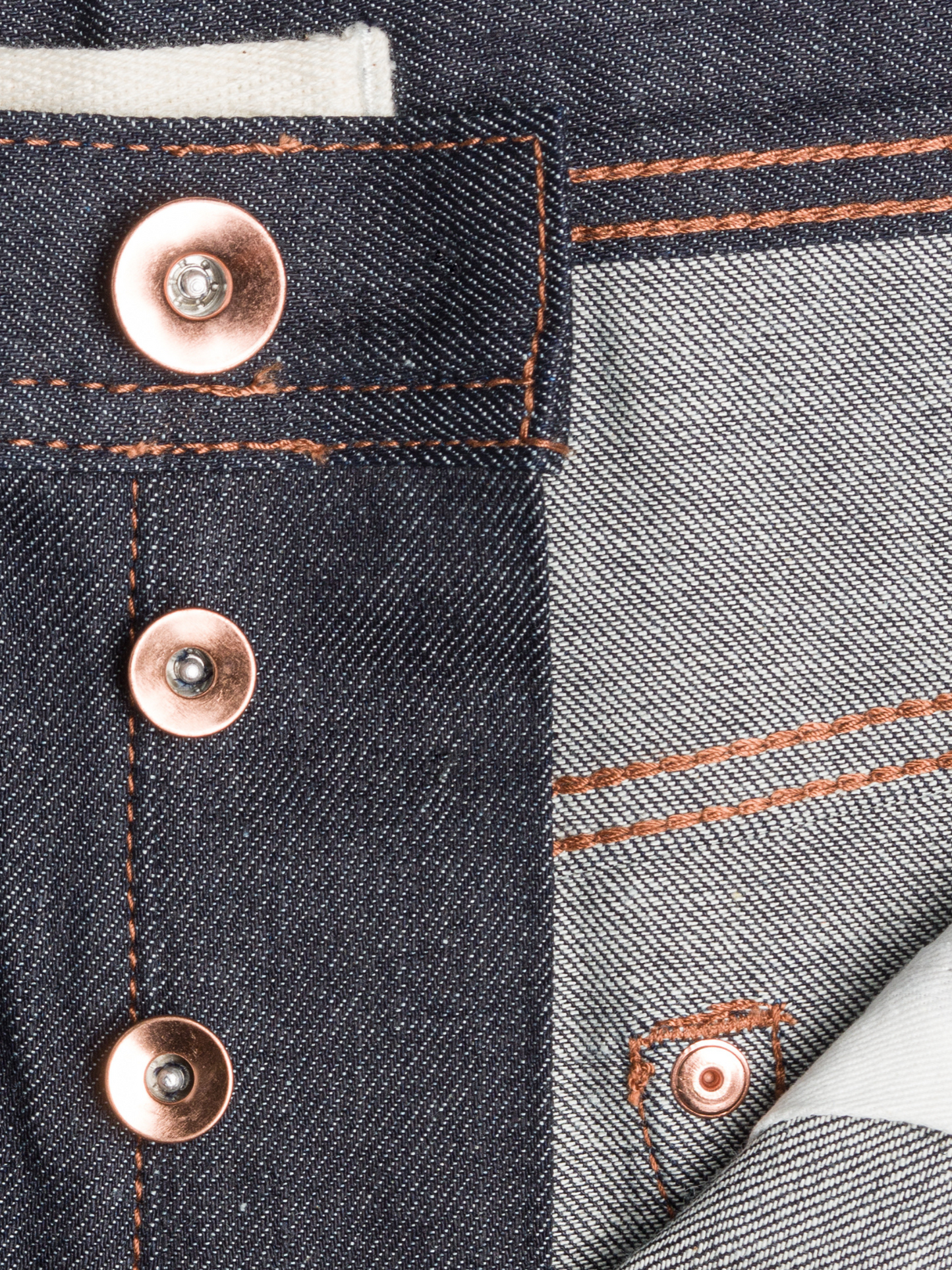 UNBRANDED - UB222 Tapered Stretch Selvedge - Indigo -