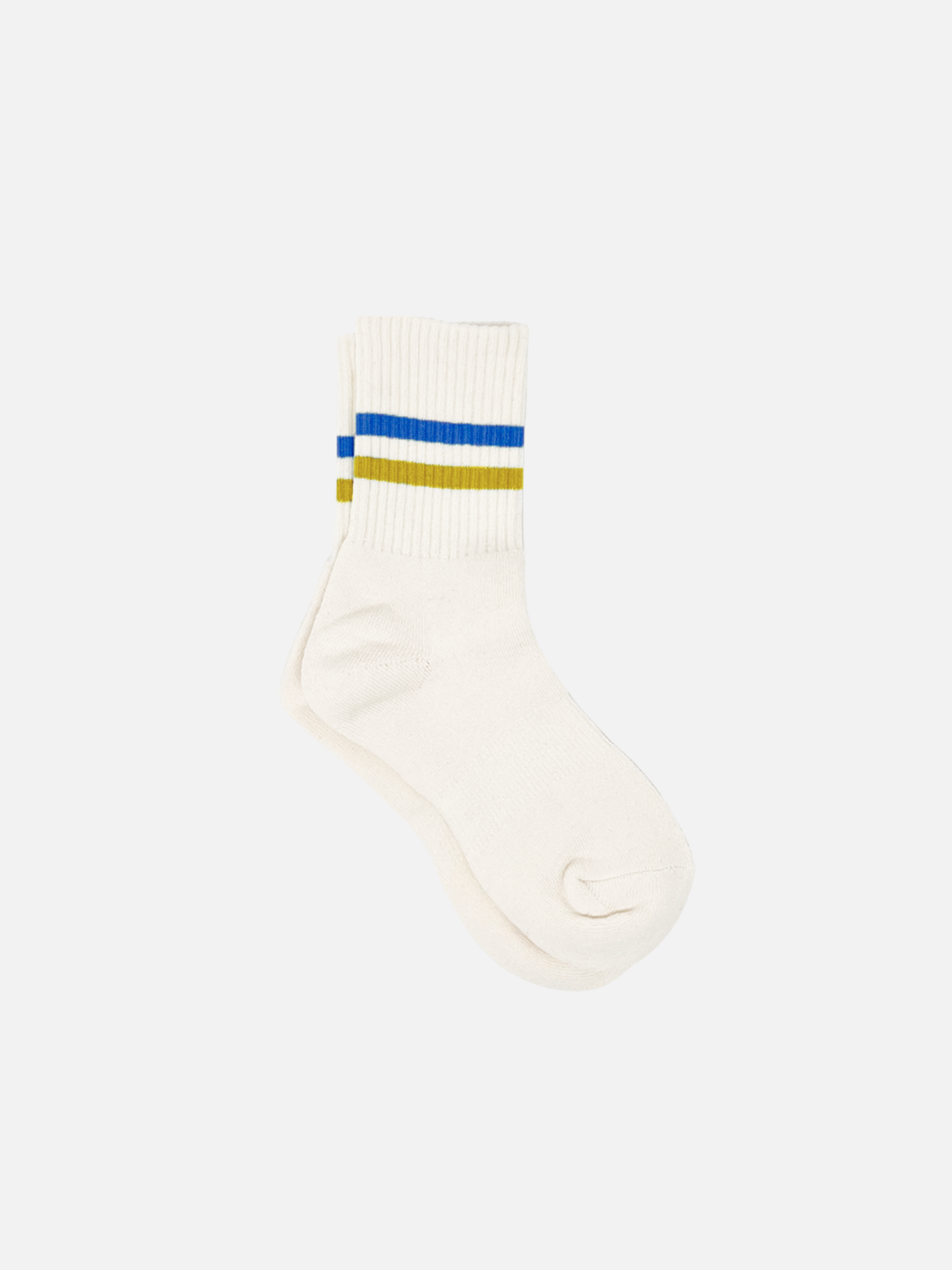 UNIFIED - Men's Gym Socks - Blue / Gold Stripe