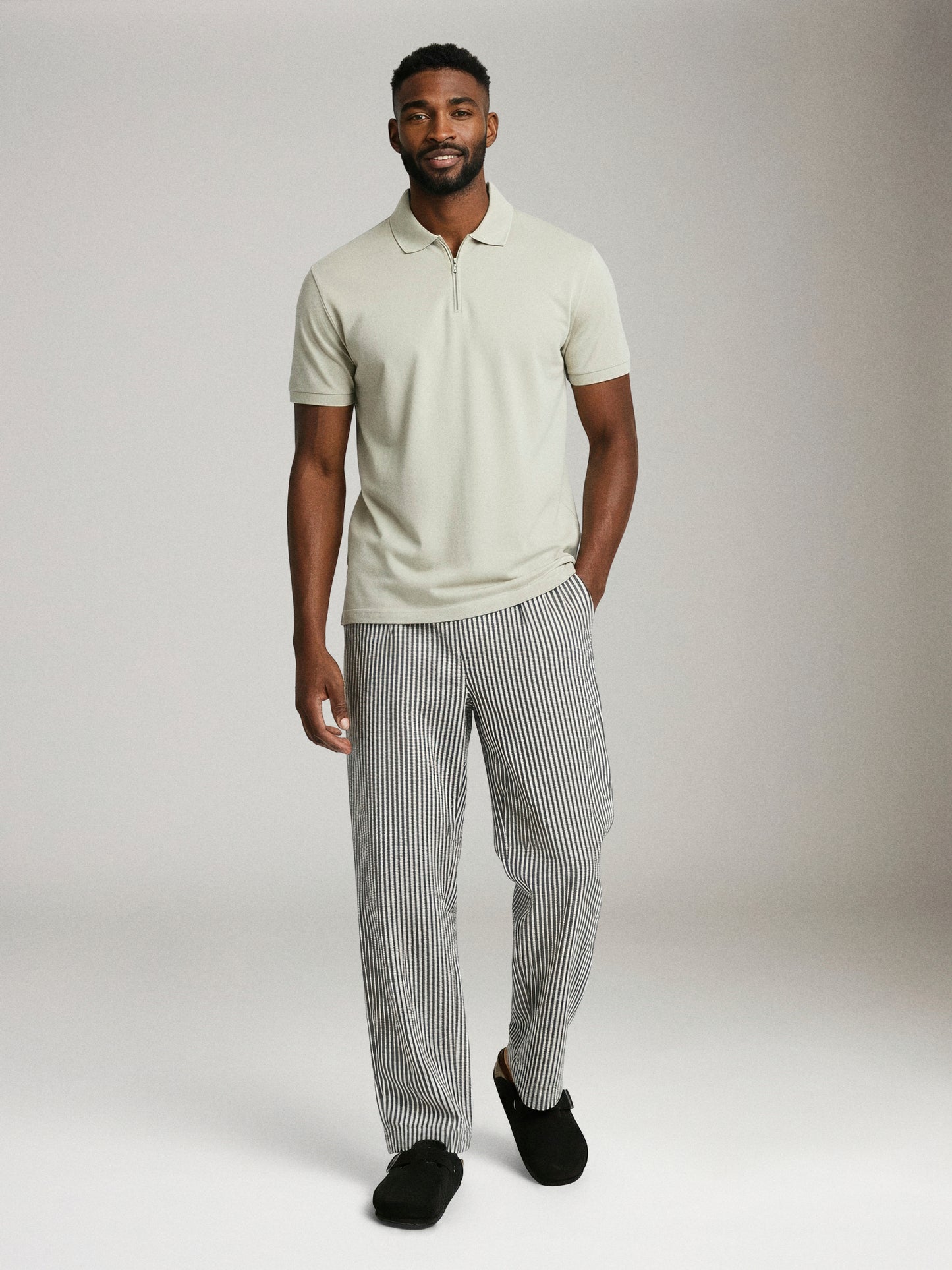 WEMOTO - Mesa Zip Polo - Pistachio