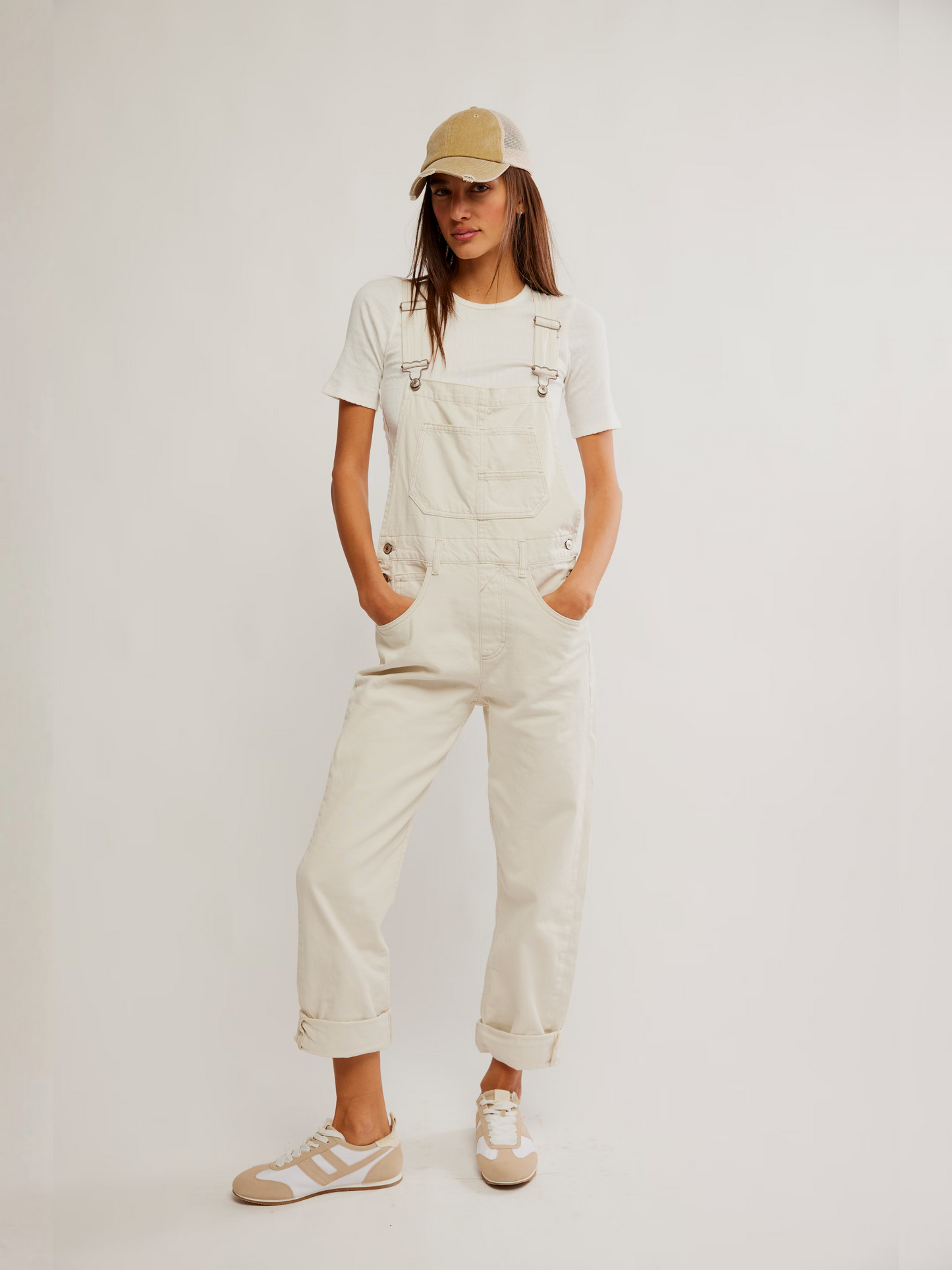 Ziggy Denim Overall - Parchment