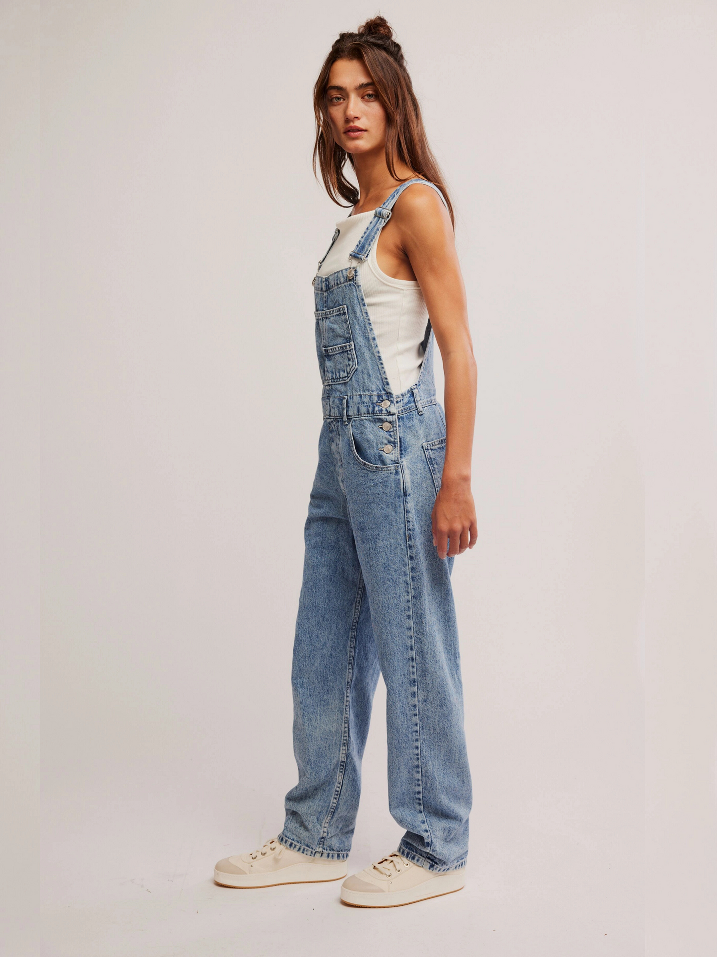 Ziggy Denim Overall - Powder Blue
