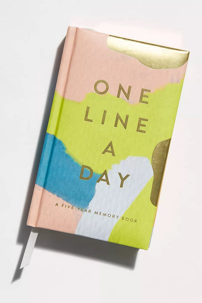 LIFESTYLE - RAINCOAST - One Line A Day Journal - Modern - PLENTY