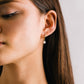 Amari Pearl Hoop Earrings