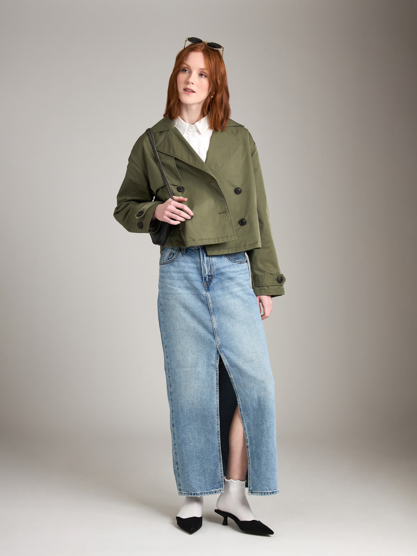 Denim - Tailor Made - Toulouse Denim Maxi Skirt - PLENTY