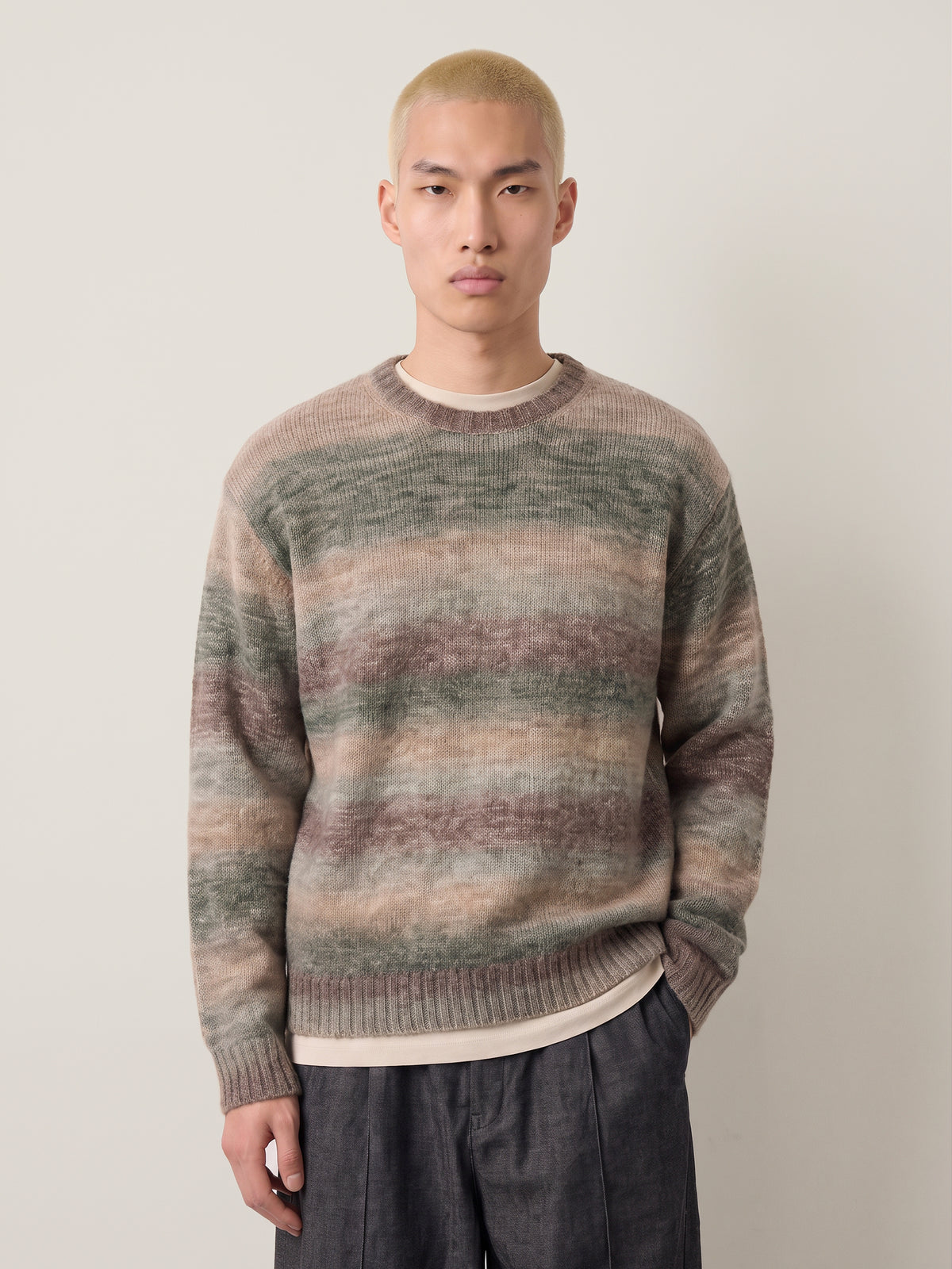LEVI'S - Laurel Space Dye Crewneck Sweater - 