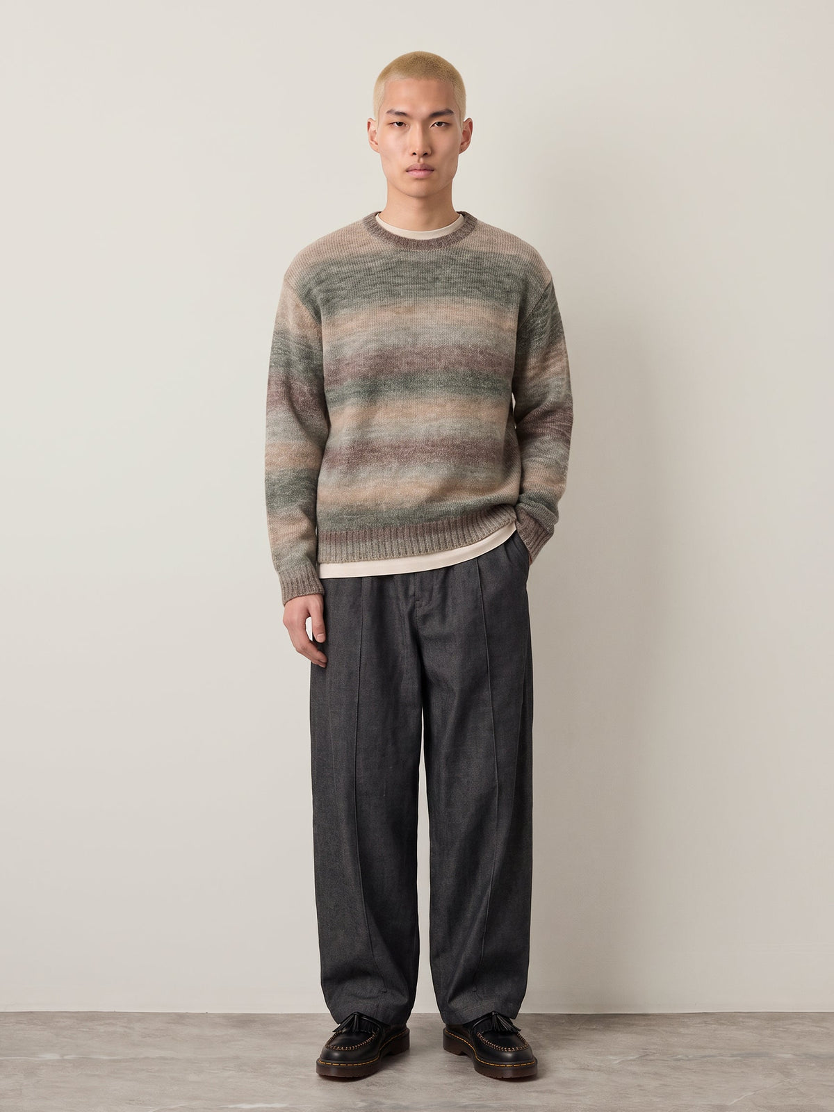 LEVI'S - Laurel Space Dye Crewneck Sweater - 
