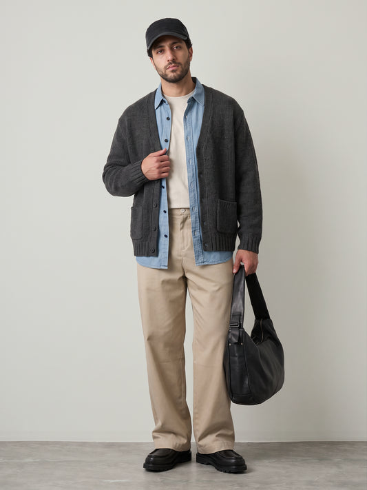LEVI'S - Mammoth Cardigan - Obsidian Heather