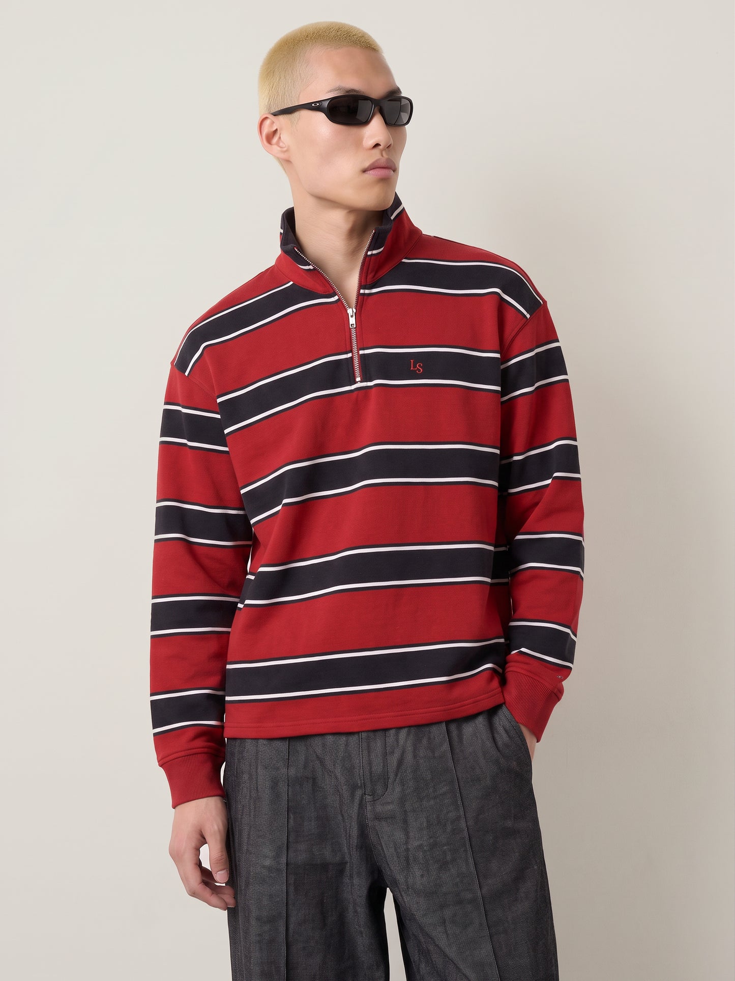 LEVI'S - Cameron Quarter-Zip Sweatshirt - 