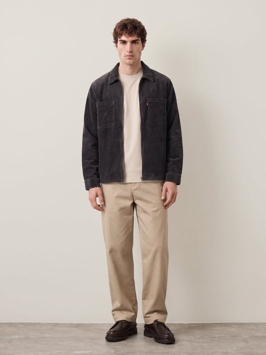 Ports Boxy Zip-Up Shirt