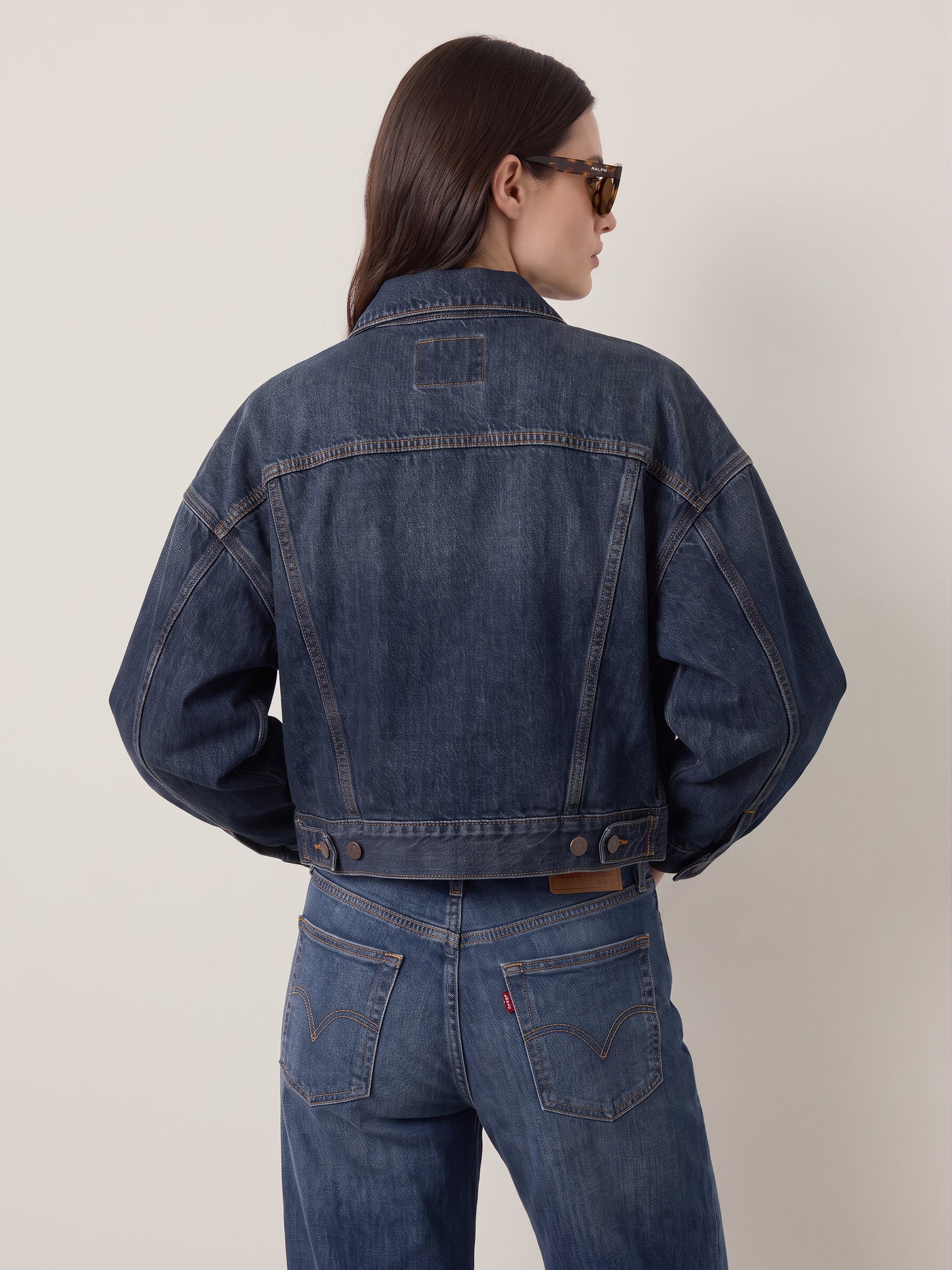 LEVI'S - Loose Crop Trucker Jacket - 