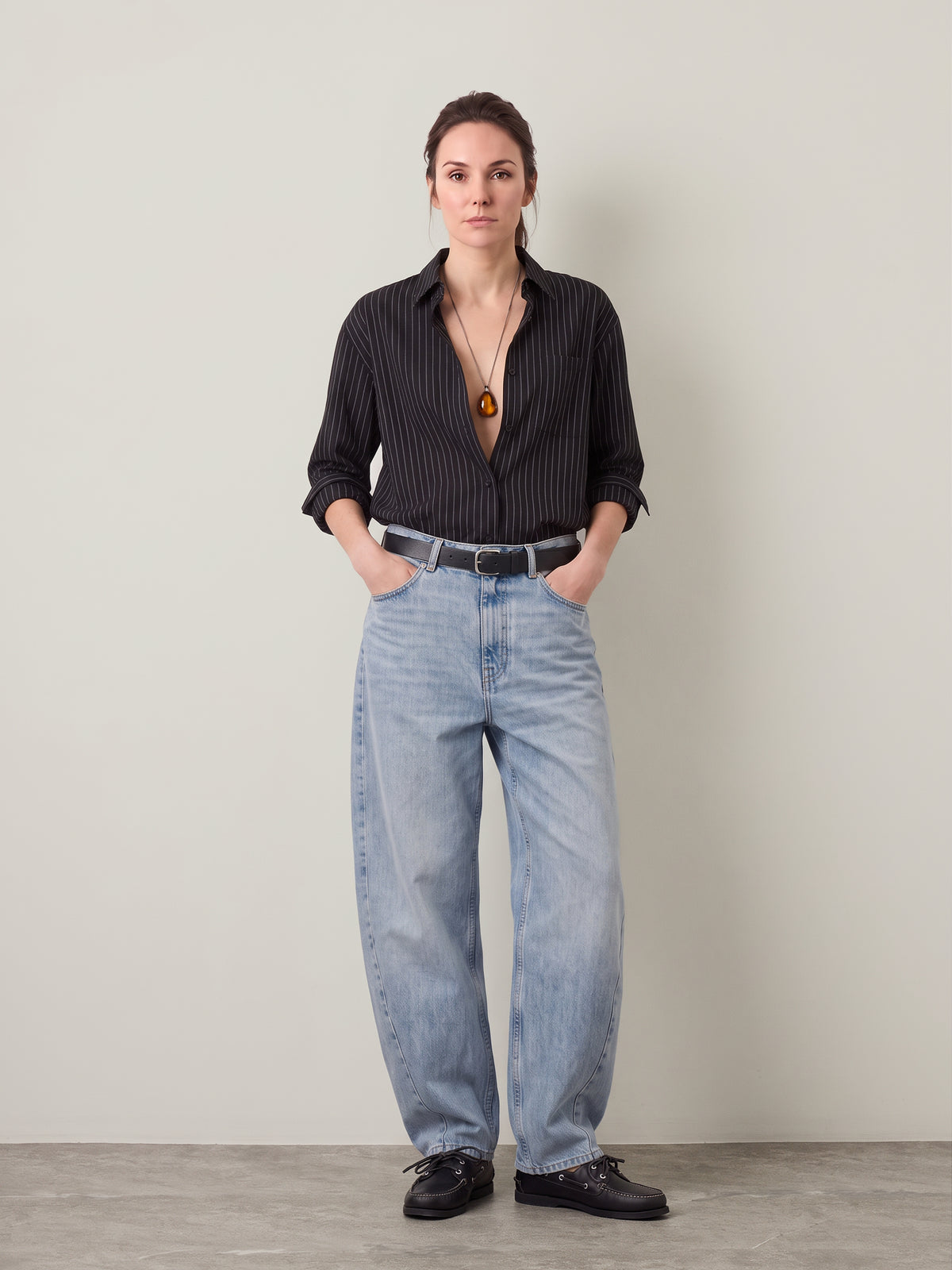 Anna Barrel Jeans
