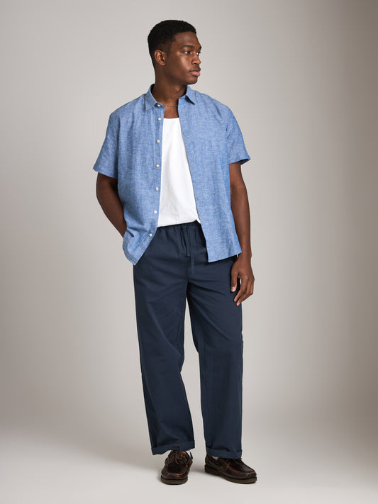 ATRIUM - Relaxed Pants - Navy