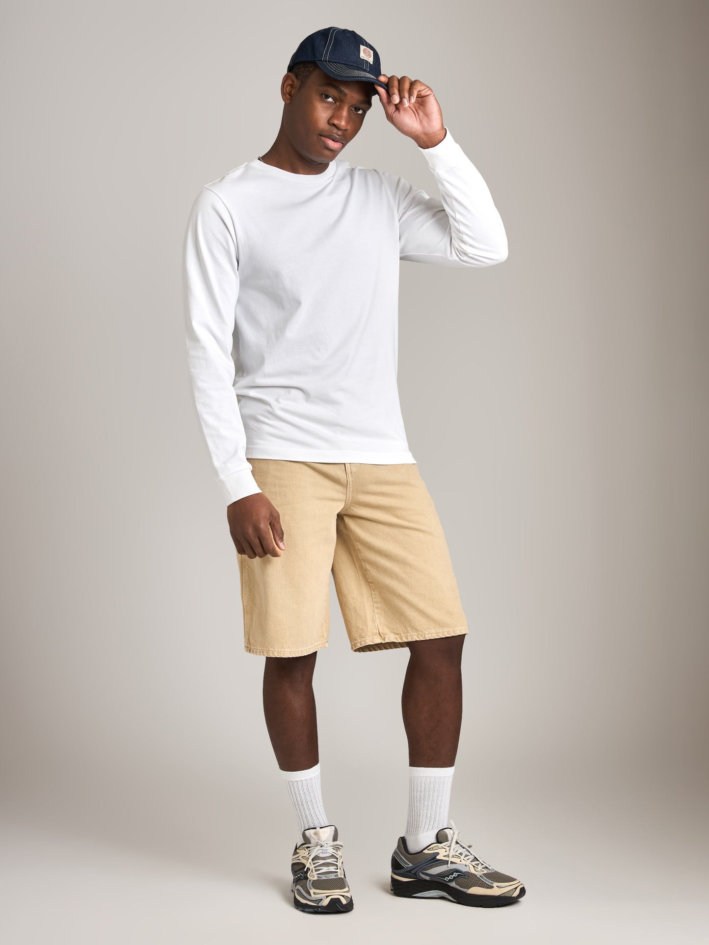 ATRIUM - Cotton Jersey Longsleeve T-Shirt - White