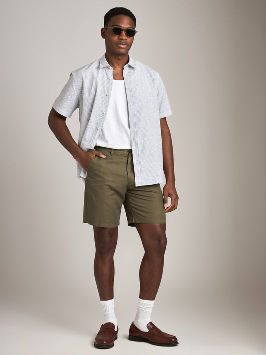 SELECTED - Miles Sun Shorts - Kalamata