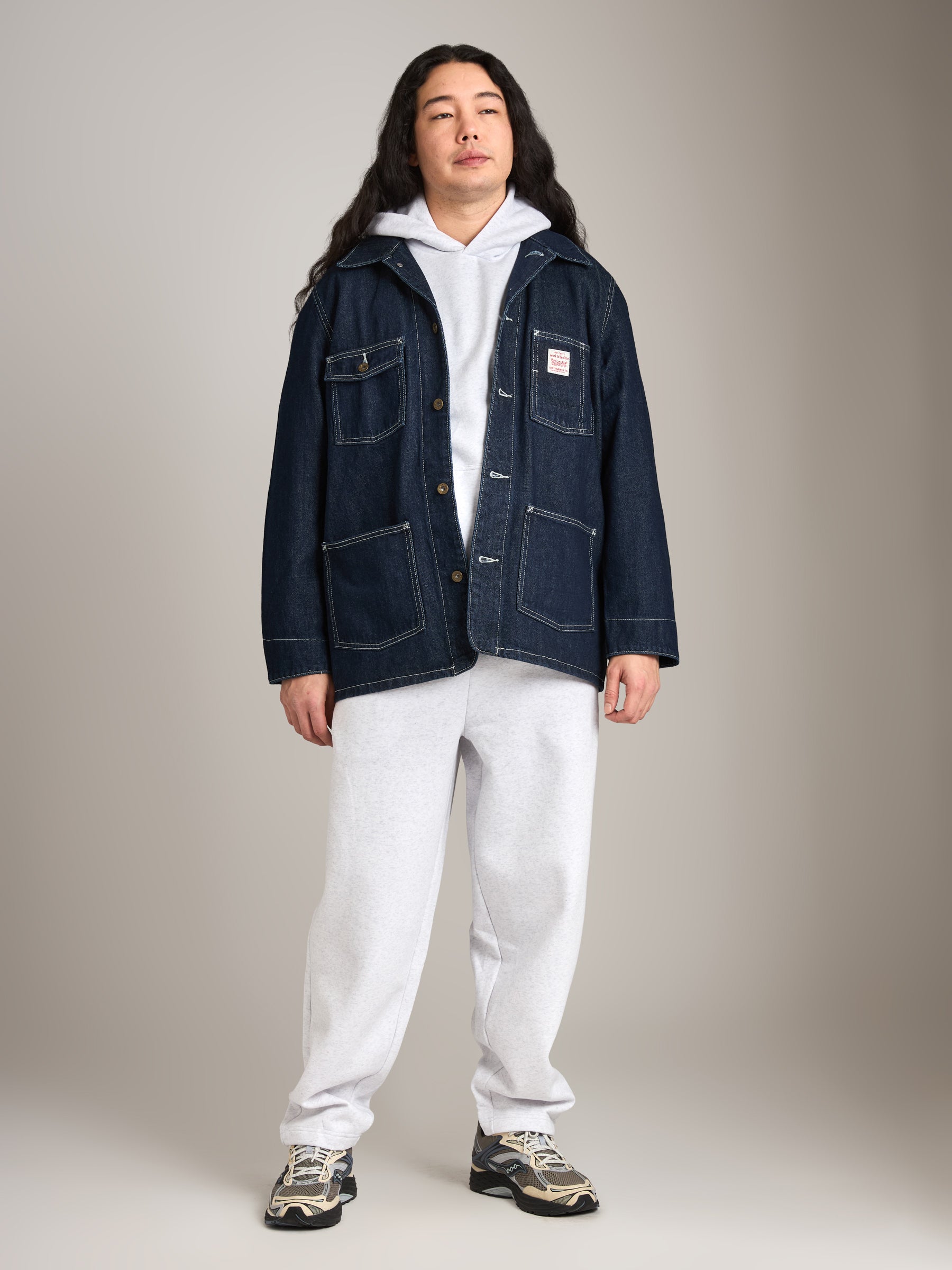 ONLY & SONS - Ceres Wide Leg Sweatpants - Super Light Grey Melange