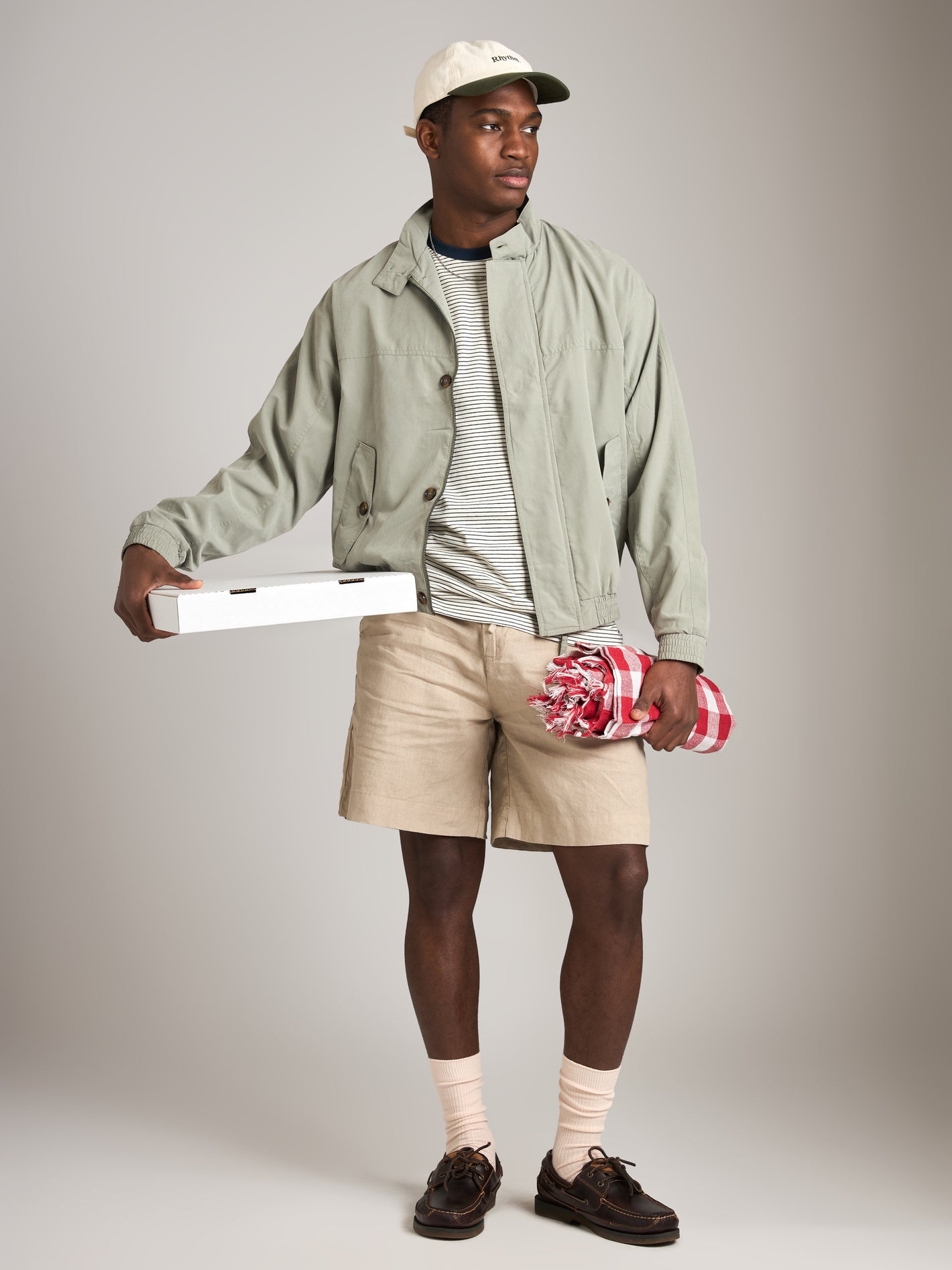 JACK & JONES - Denver Stand Collar Bomber Jacket - 