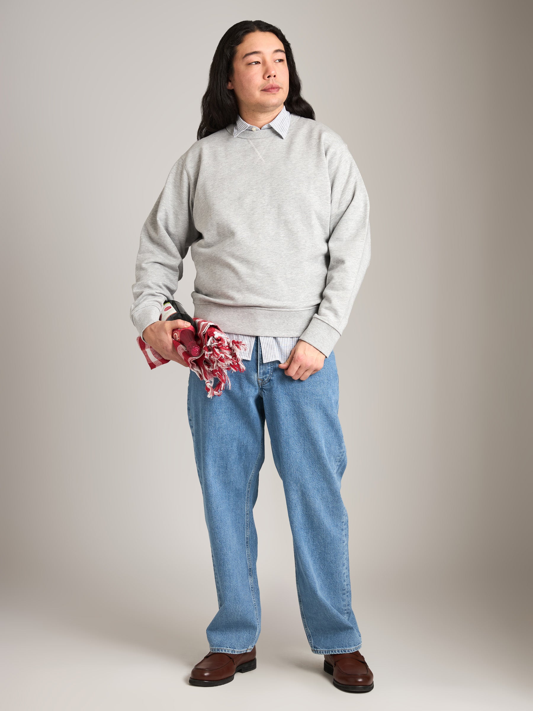 SELECTED - Luke Crewneck Sweatshirt - 