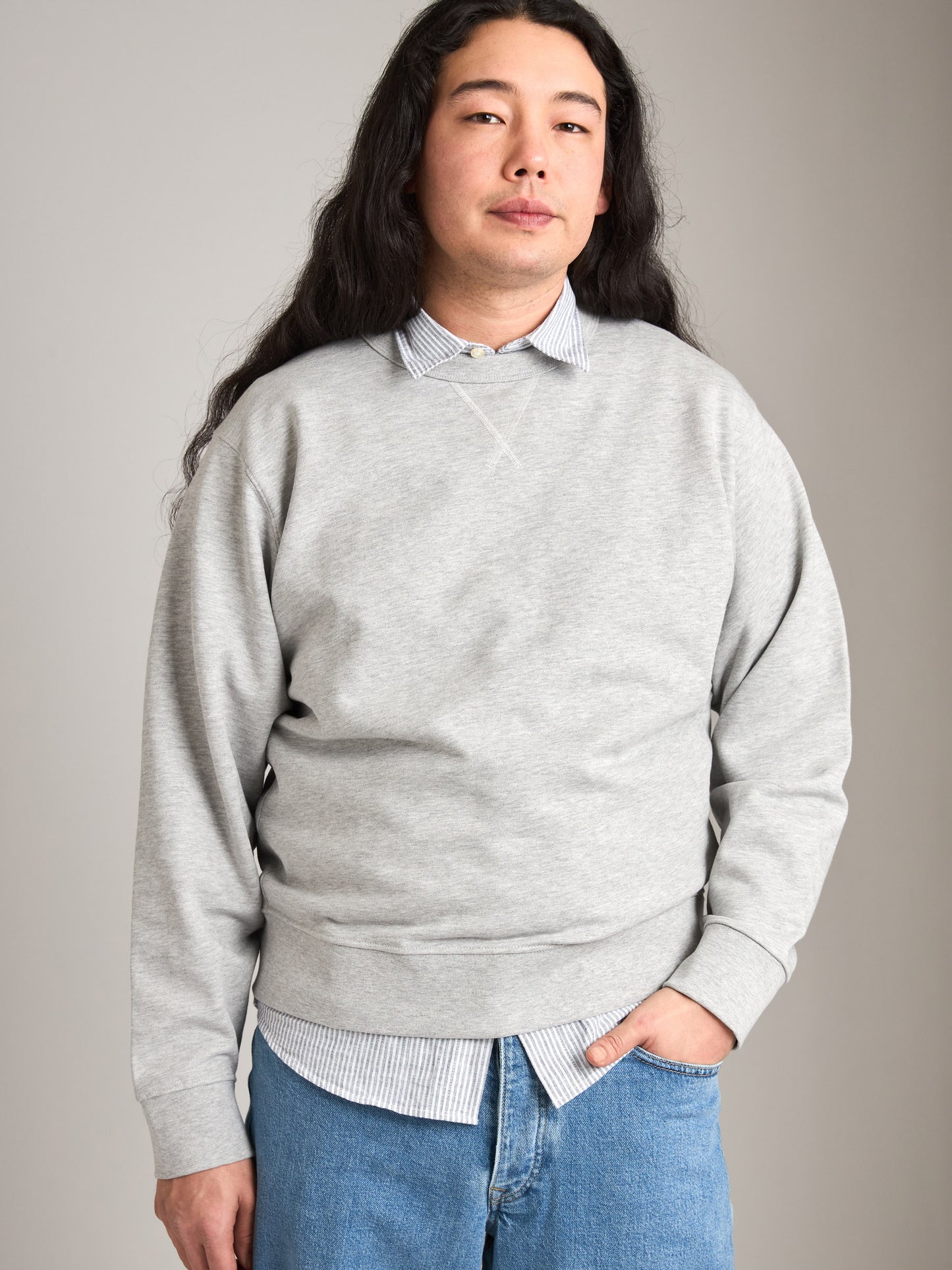 SELECTED - Luke Crewneck Sweatshirt - 