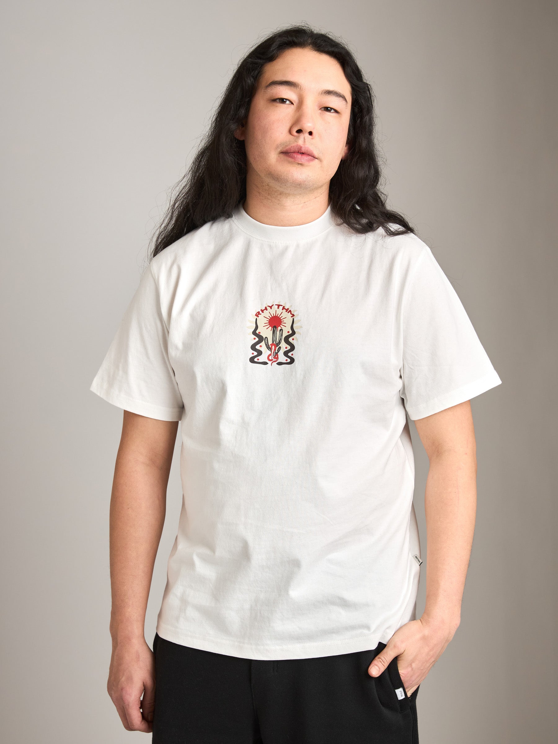 RHYTHM - Longhorn Vintage Shortsleeve T-Shirt - 