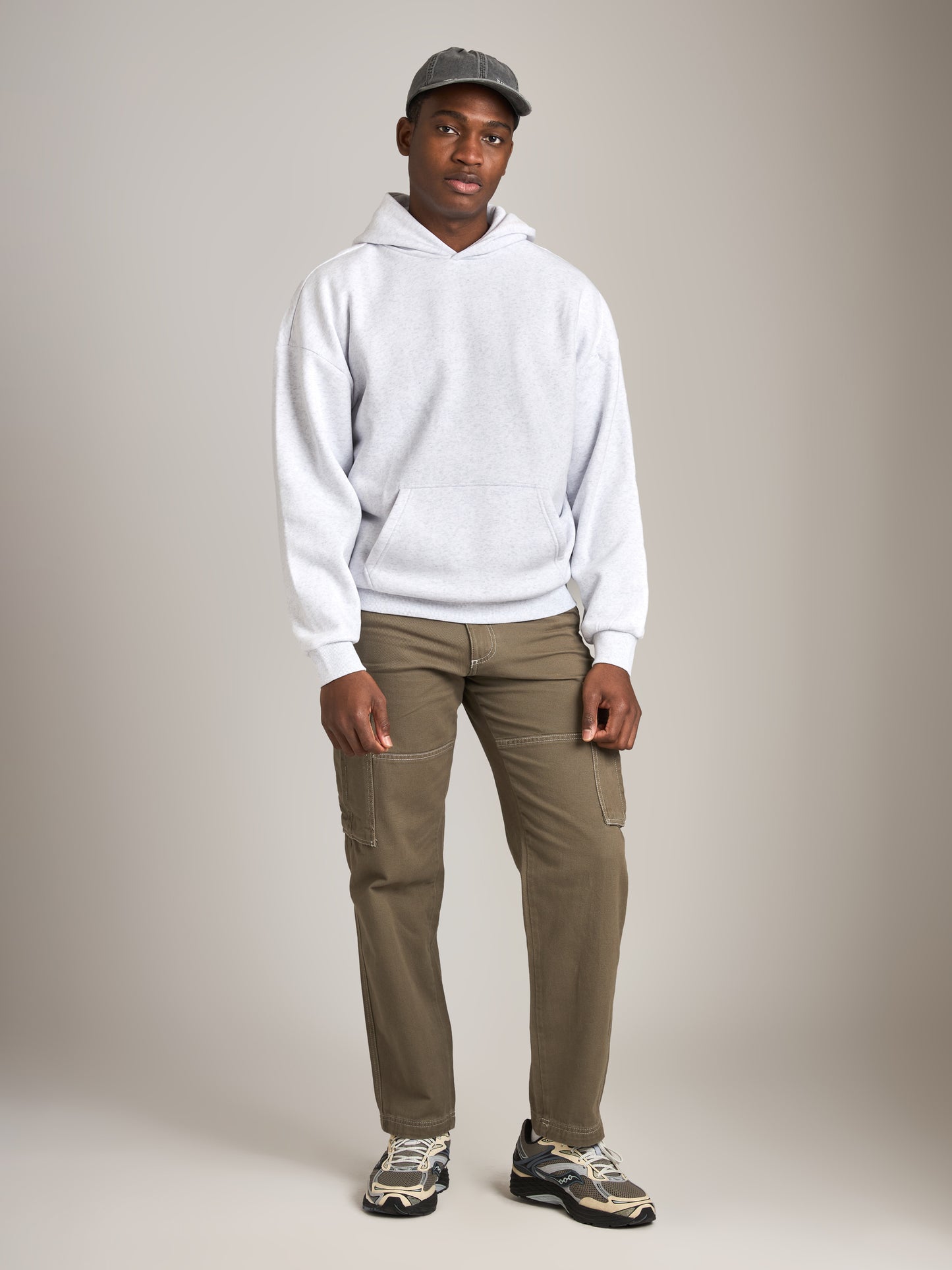 JACK & JONES - Karl Contrast Stitch Cargo Pants - 