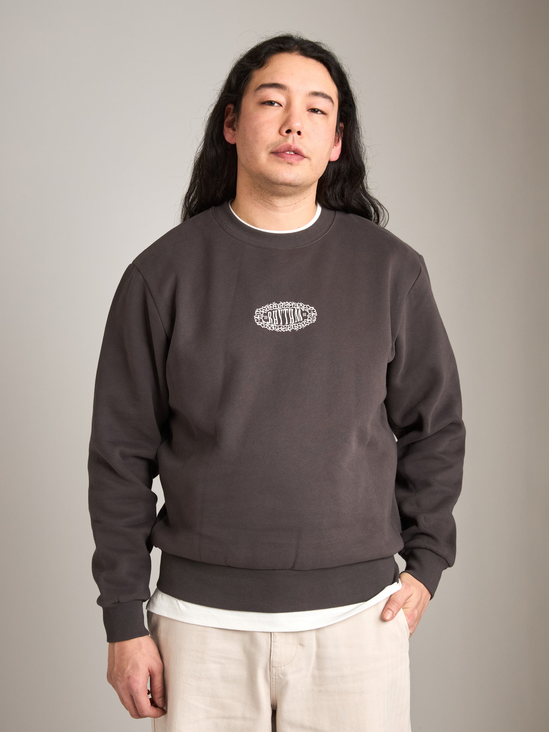 RHYTHM - Breeze Fleece Crewneck - 