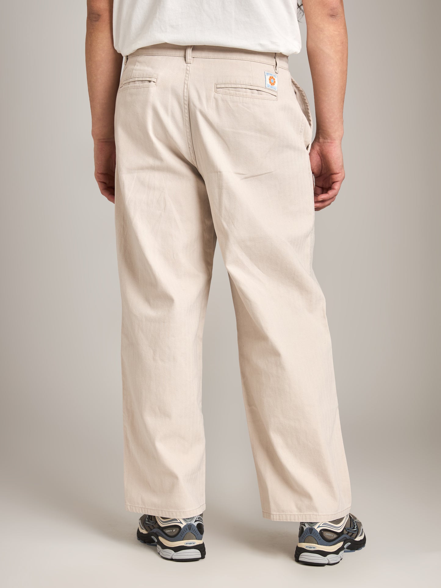 RHYTHM - Relaxed Herringbone Pants - 