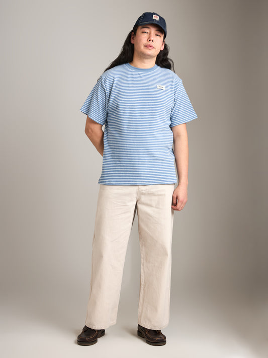 RHYTHM - Vintage Terry Stripe T-Shirt - 