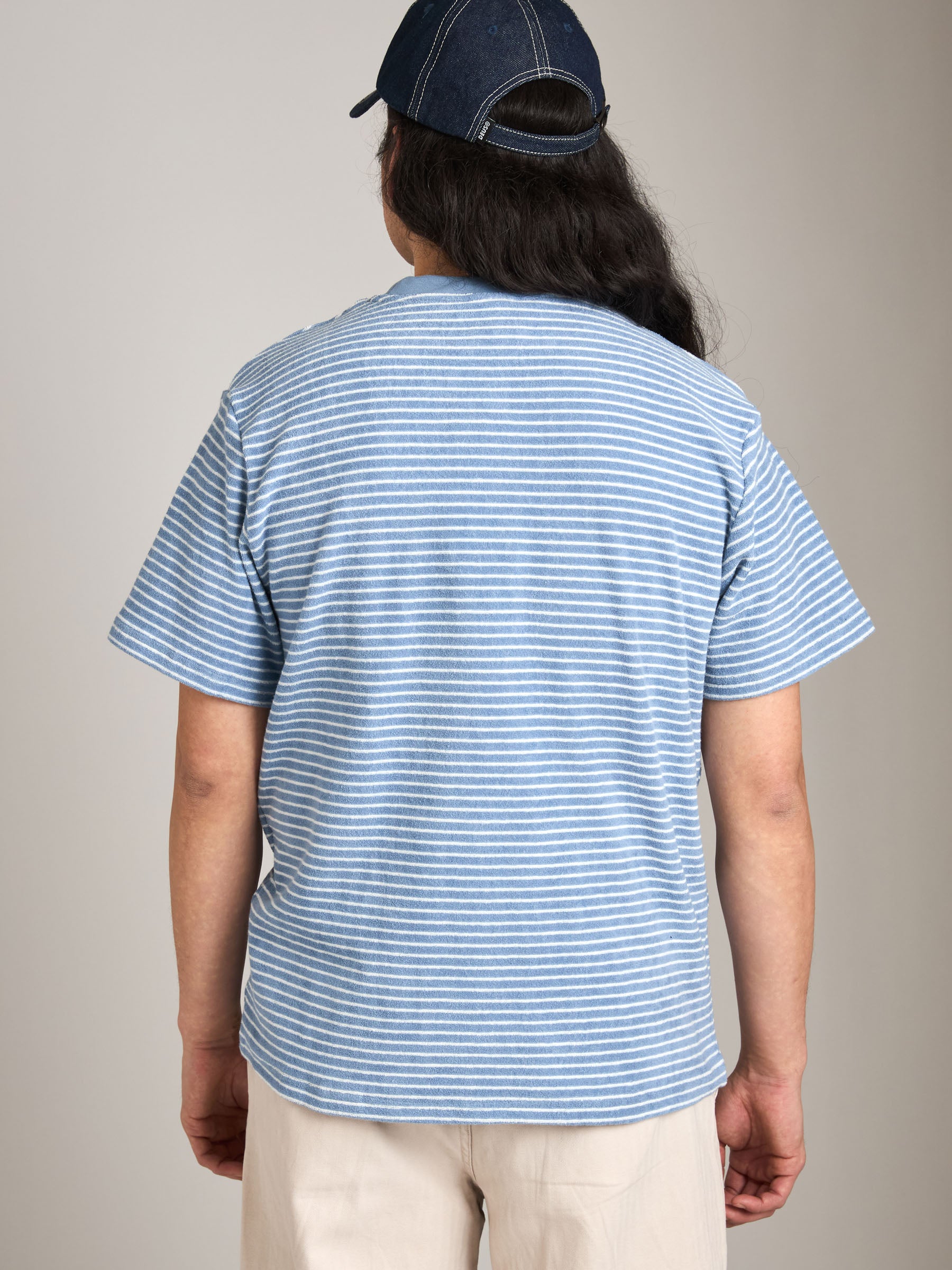 RHYTHM - Vintage Terry Stripe T-Shirt - 