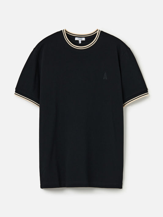 ATRIUM - Cotton Pique Crewneck T-Shirt