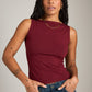 Carla Boatneck Shell Top