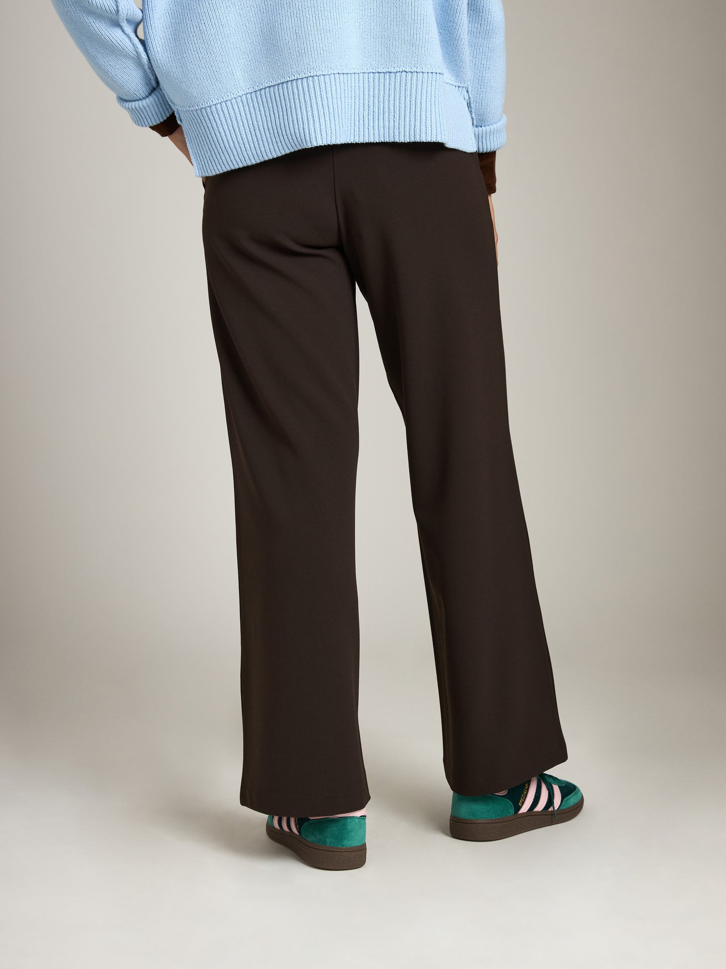 Amy Pintuck Wide Leg Pants