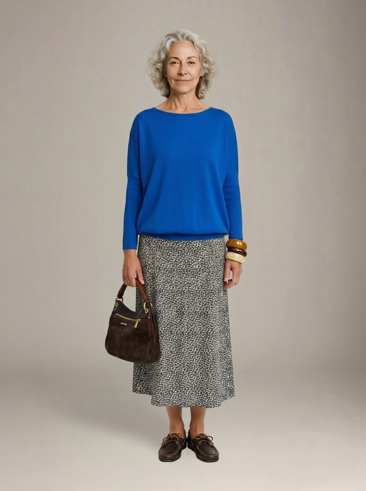 LOVEFINN - Boatneck Tunic - Royal Blue