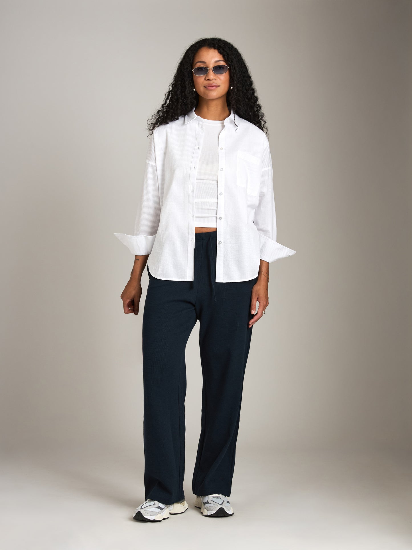 PGD-Myron Drawstring Pants-Navy