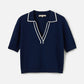 MONK & LOU - Florence Polo Sweater - 
