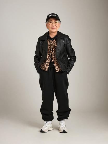 MONK & LOU - Vegan Leather Declan Jacket - 