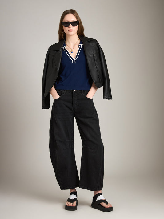 MONK & LOU - Florence Polo Sweater