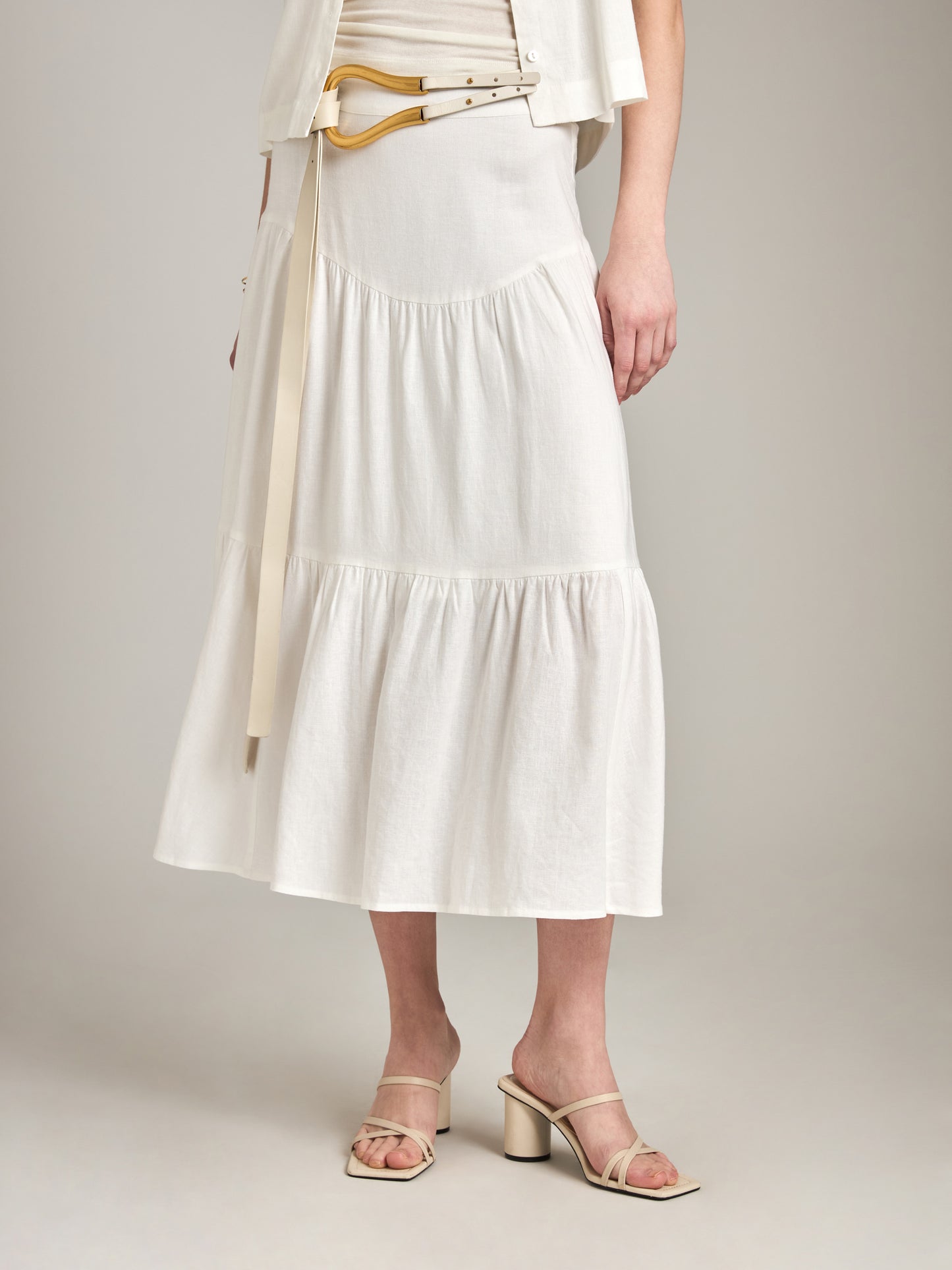 Luca Tiered Maxi Skirt