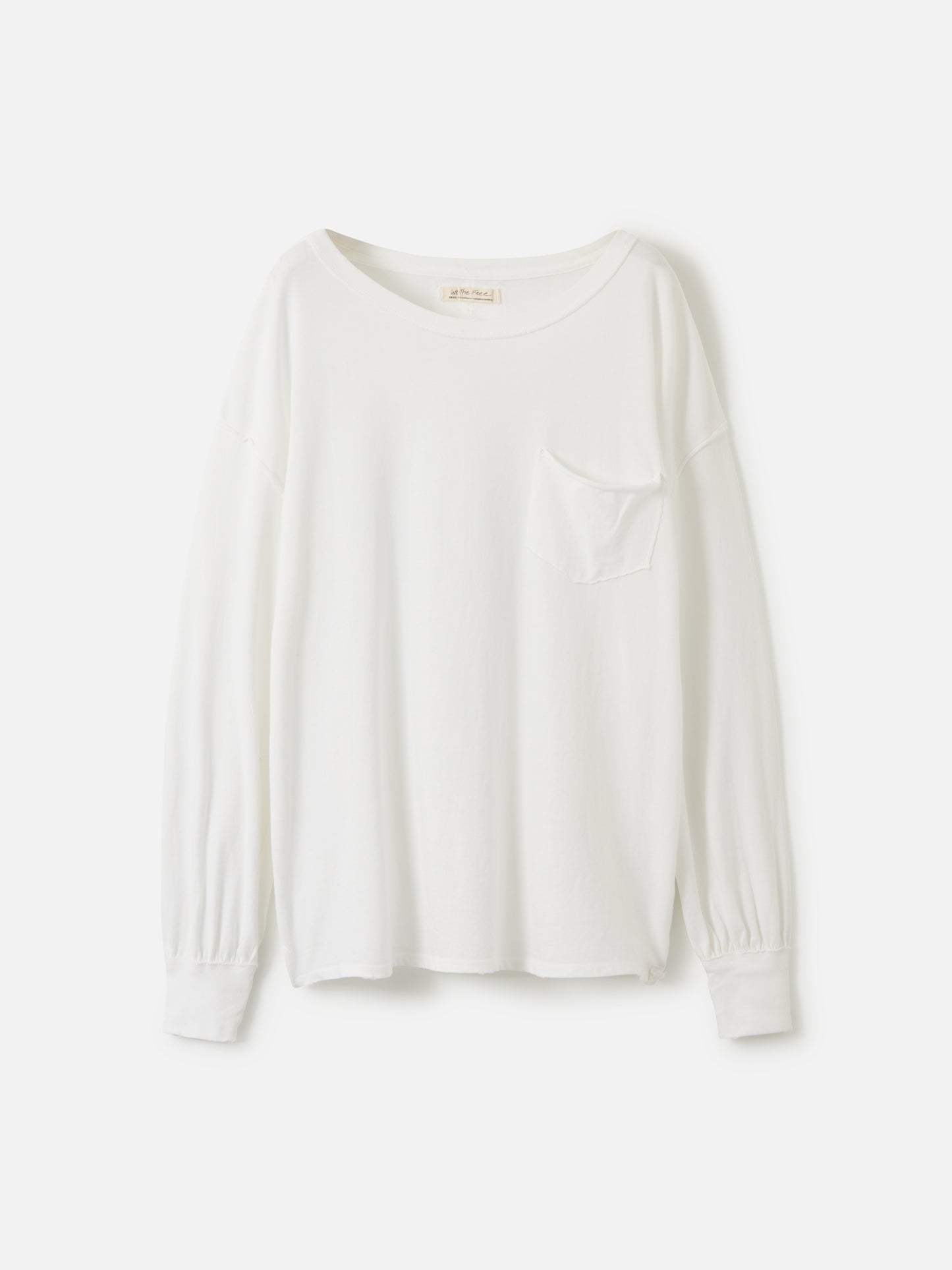 FREE PEOPLE-Fade Into You Long Sleeve-Ivory