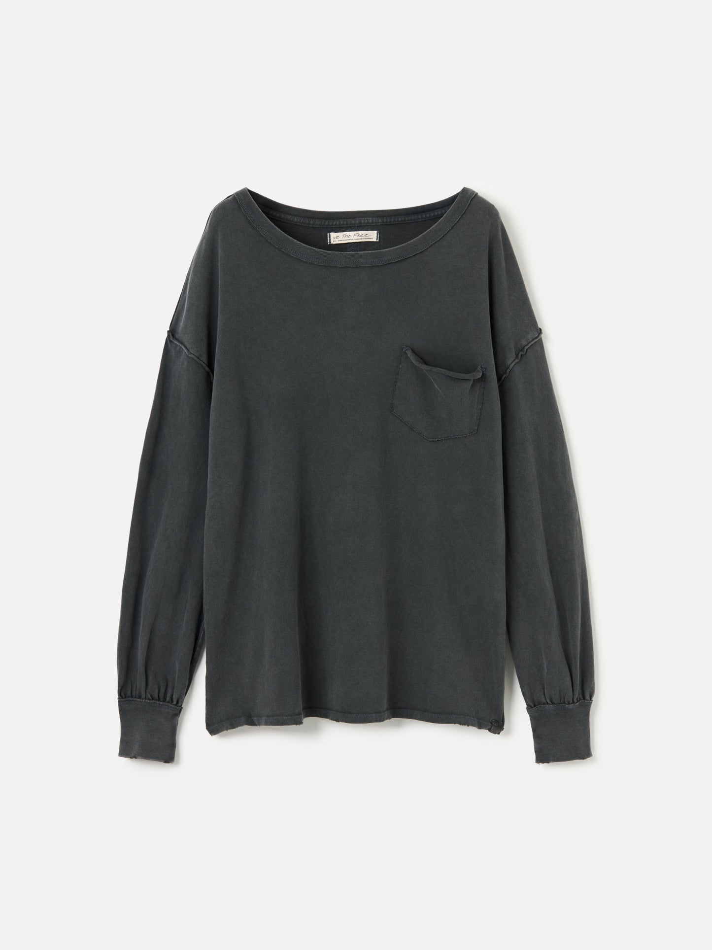FREE PEOPLE-Fade Into You Long Sleeve-Ivory
