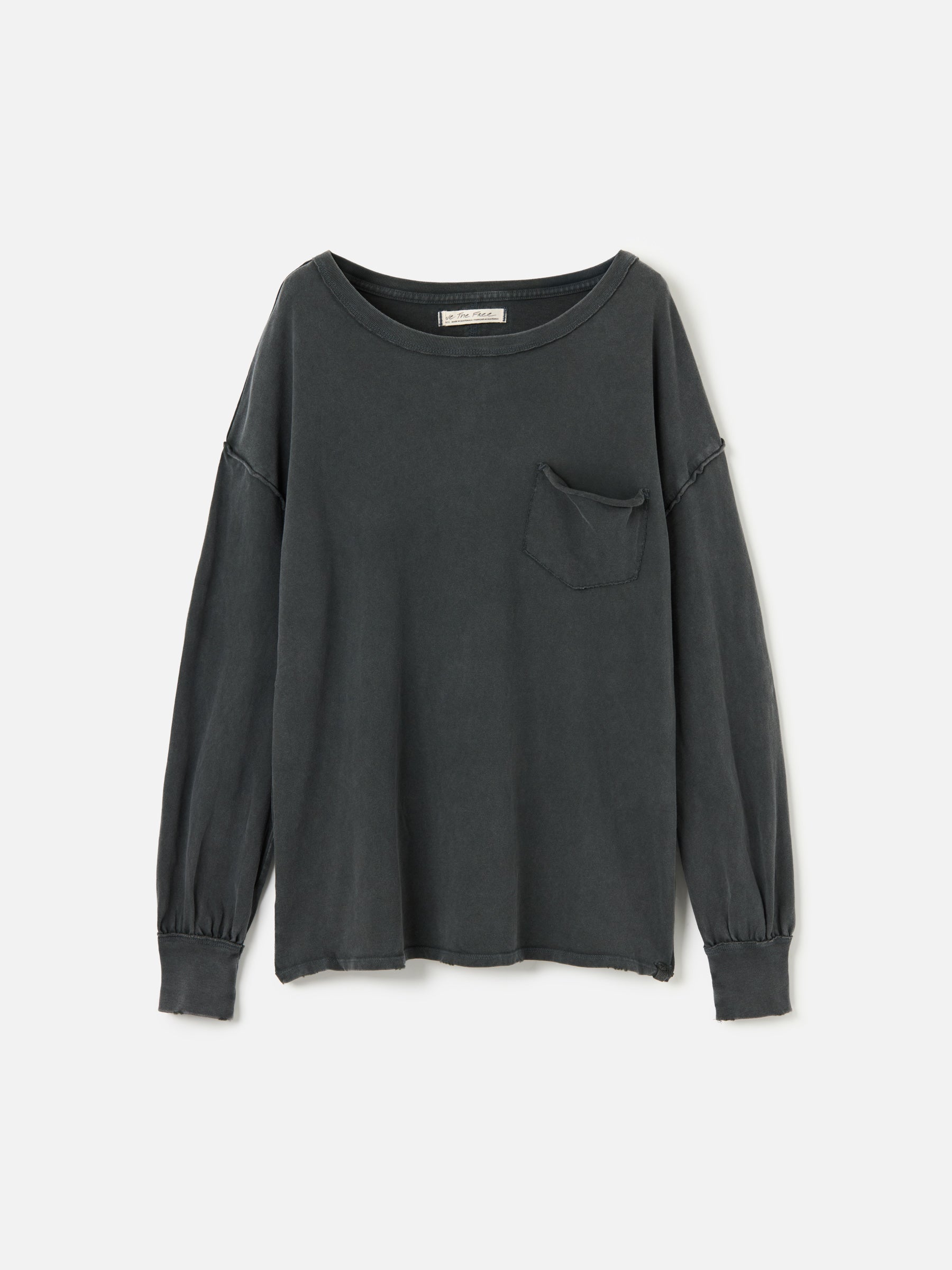 FREE PEOPLE-Fade Into You Long Sleeve-Ivory