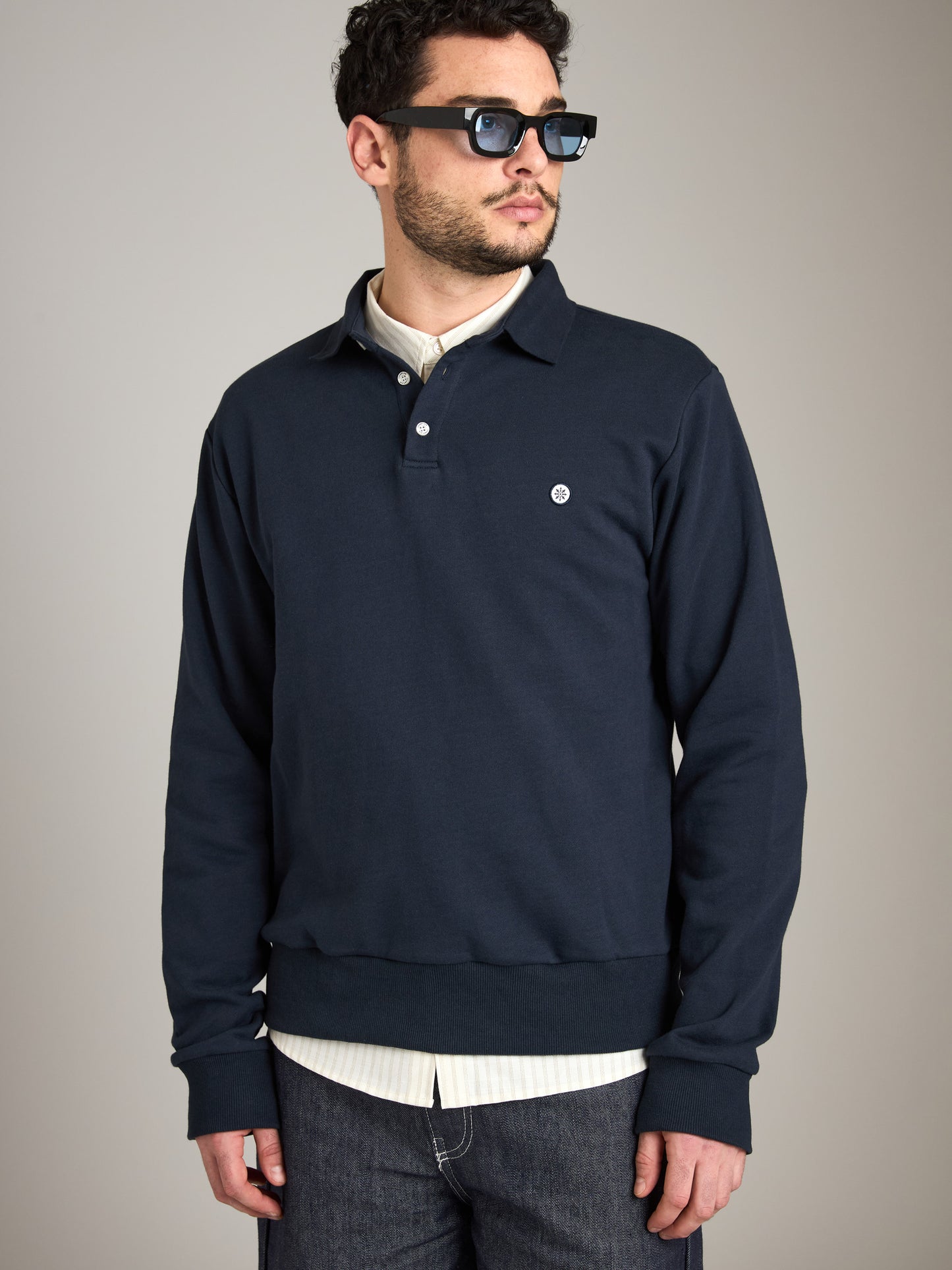 Long Sleeve Polo