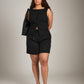 MONK & LOU - Brenna Mid-Rise Bermuda Short