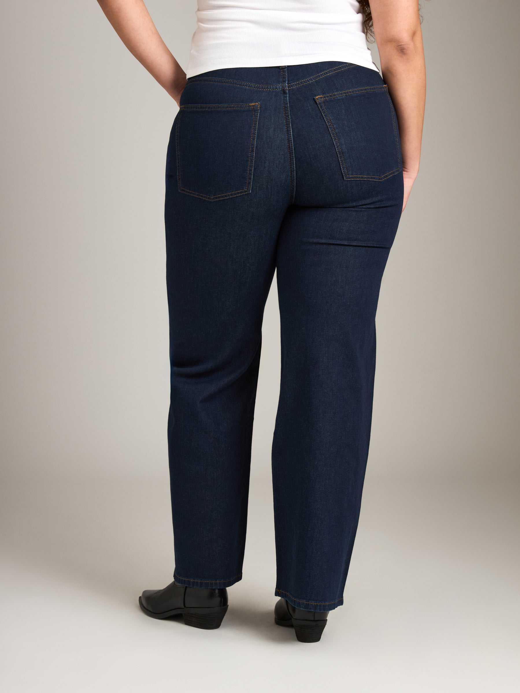 WARP & WEFT-NCE Relaxed Wide Leg - Long Gone Rinse-Long Gone
