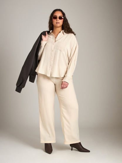 LOVEFINN - Cotton Long Sleeve Shirt