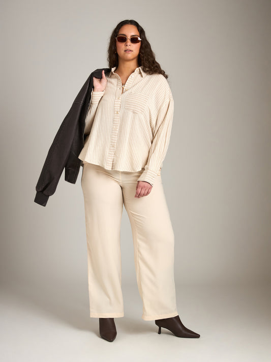 LOVEFINN - Cotton Long Sleeve Shirt
