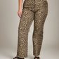 Salume High Waist Leopard Jeans