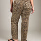 Salume High Waist Leopard Jeans