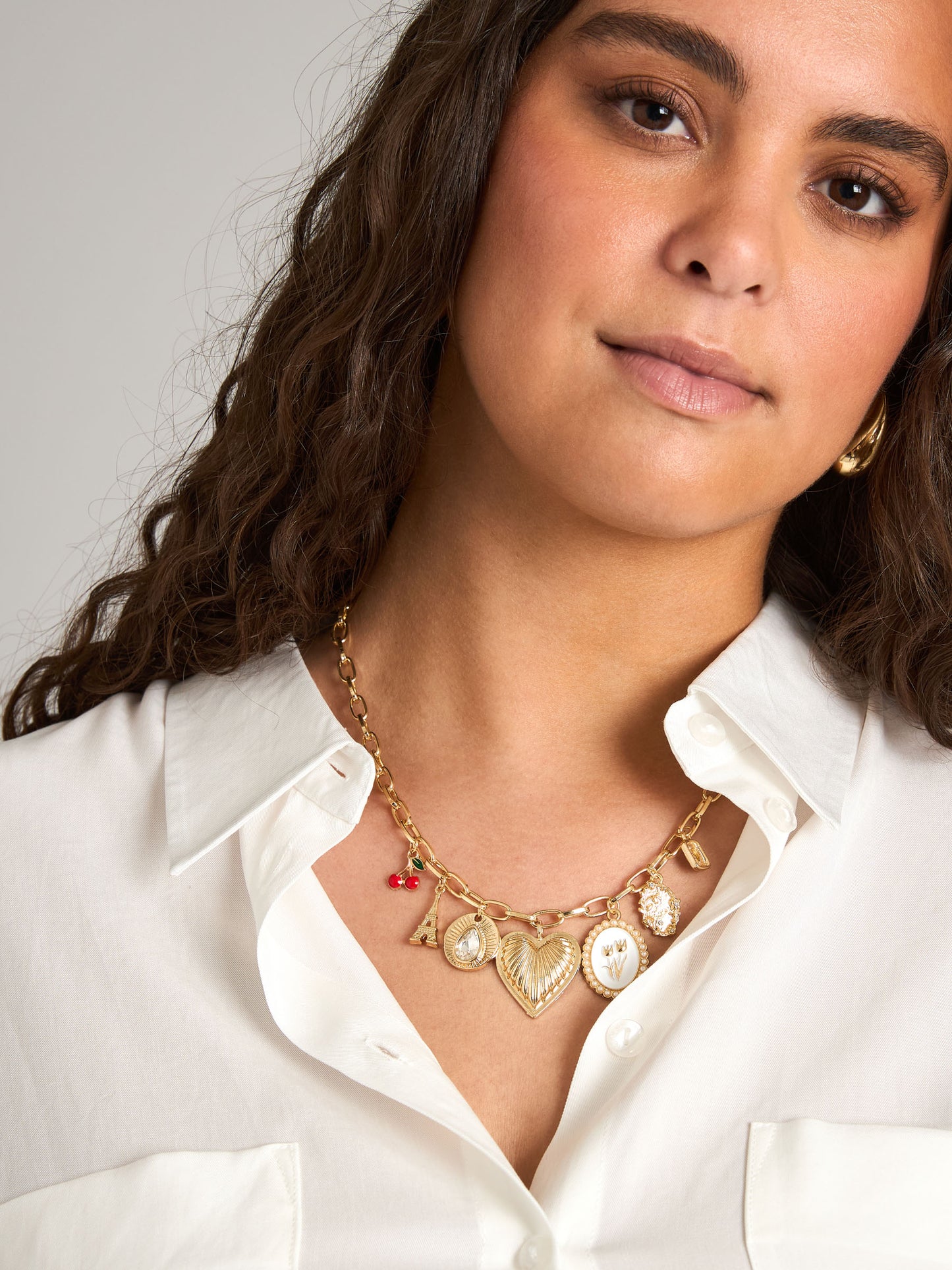 Eiffel Tower Charm Necklace