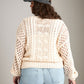 Domenico Open Knit Cardigan