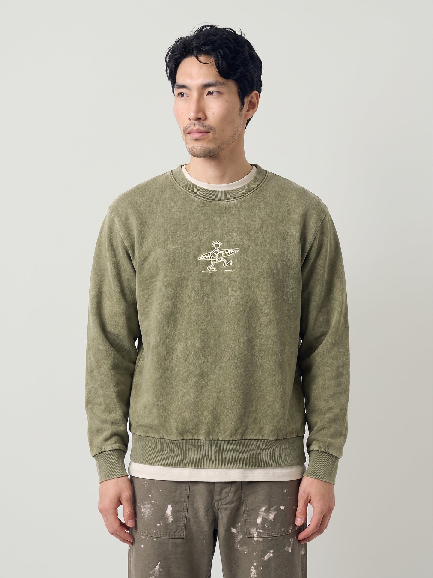 Drifter Salt Wash Crewneck Sweatshirt